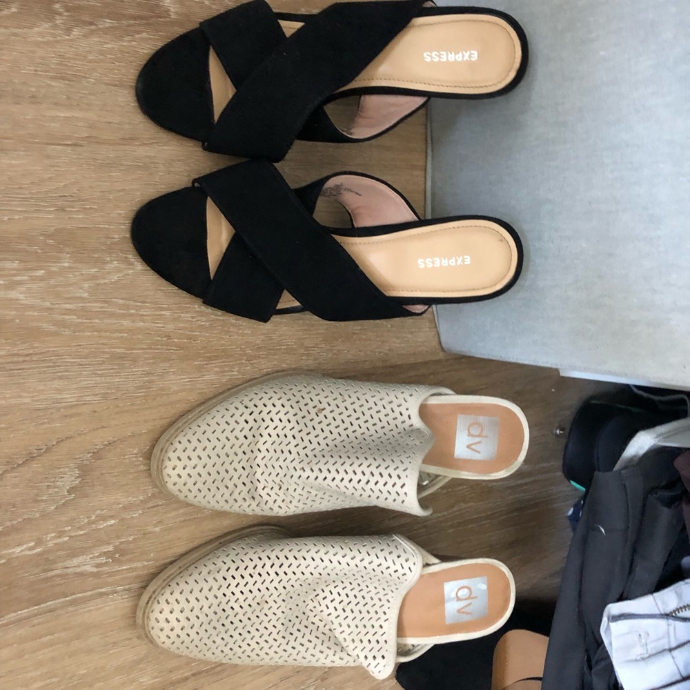 Express heels and dolce vita heels